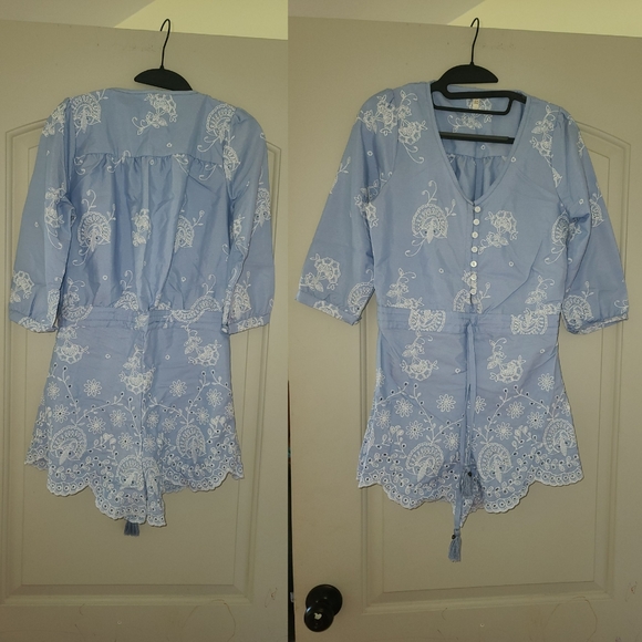 Spell designs casablanca romper chambray play suit *damaged tag* - Picture 7 of 16